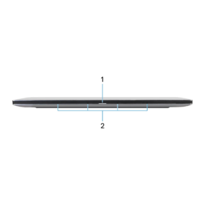 Portátil Dell XPS 13 9380, vista general