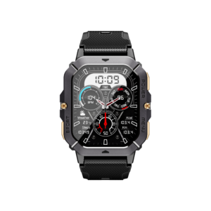 Smartwatch C28 negro - vista frontal