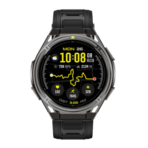 Smartwatch X2 Pro negro - vista frontal