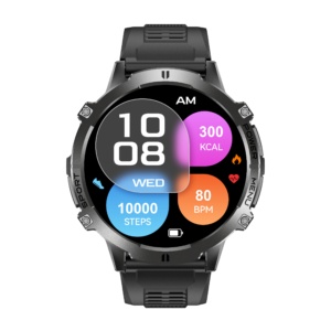 Smartwatch X3 negro - vista frontal