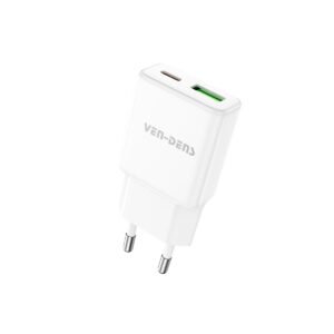 Adaptador de corriente USB-C 20W ultrafino 18 mm